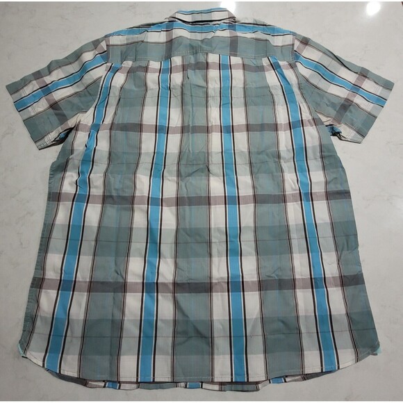 Tommy Bahama Sahara Sun Fade Island Crafted Plaid Dust Gray $128 MSRP Aloha NWOT - Picture 3 of 12